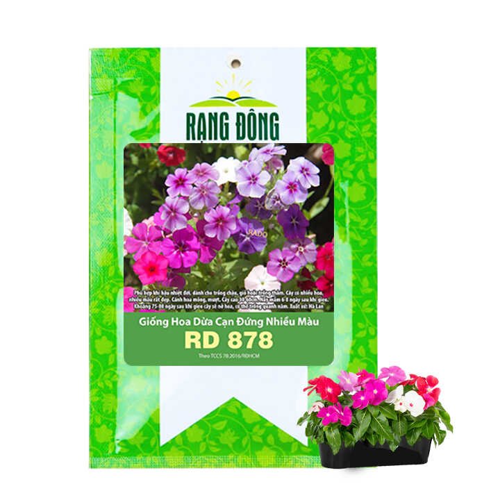 Hạt Giống Hoa Dừa Cạn, Gói 0.03gr ~ 30 hạt, H09