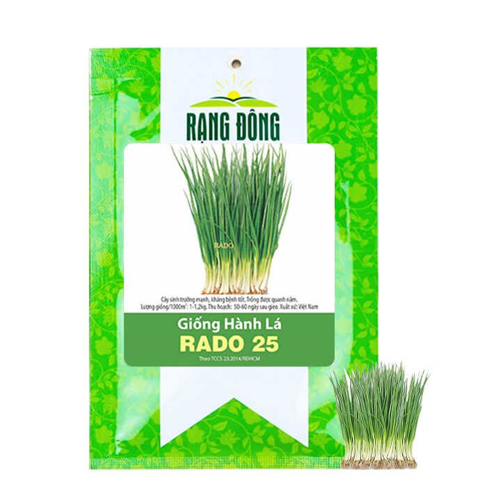 Hạt Giống Hành Lá, Gói 2.5gr ~ 700 hạt, G01