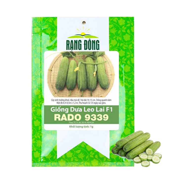 Hạt Giống Dưa Leo, Gói 1gr ~ 35 hạt, T02