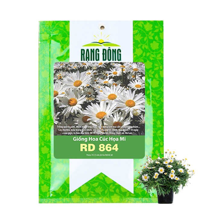 Hạt Giống Cúc Hoạ Mi, Gói 0.03gr ~ 100 hạt, H04