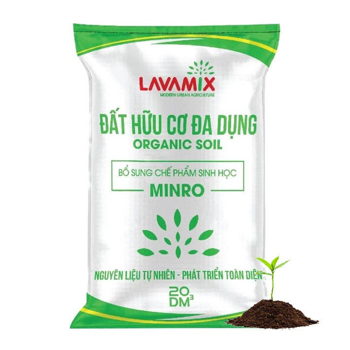 Đất Trồng Cây Đa Dụng Lavamix, Bao 20dm3