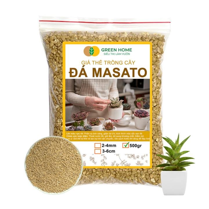 Đá Masato Trồng Sen Đá, Bao 500Gr