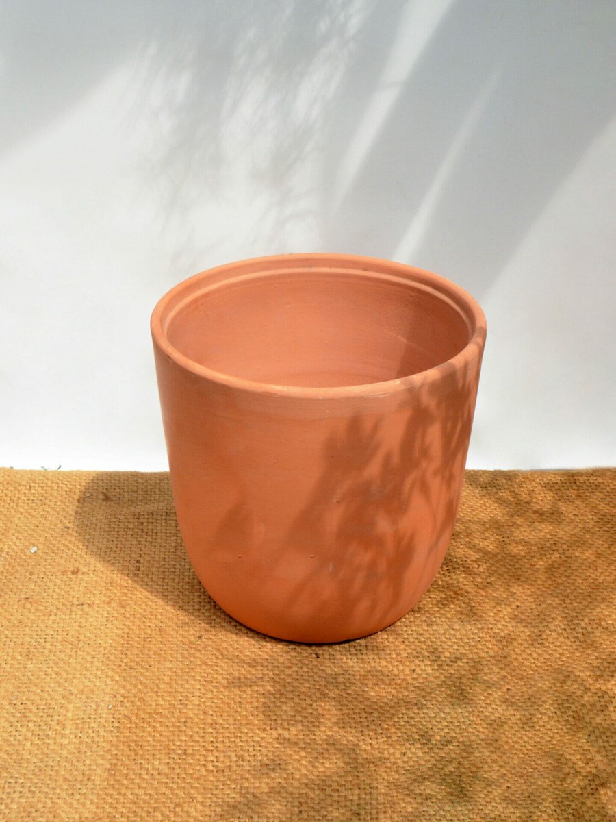 Chậu trứng đất nung 20cm 2