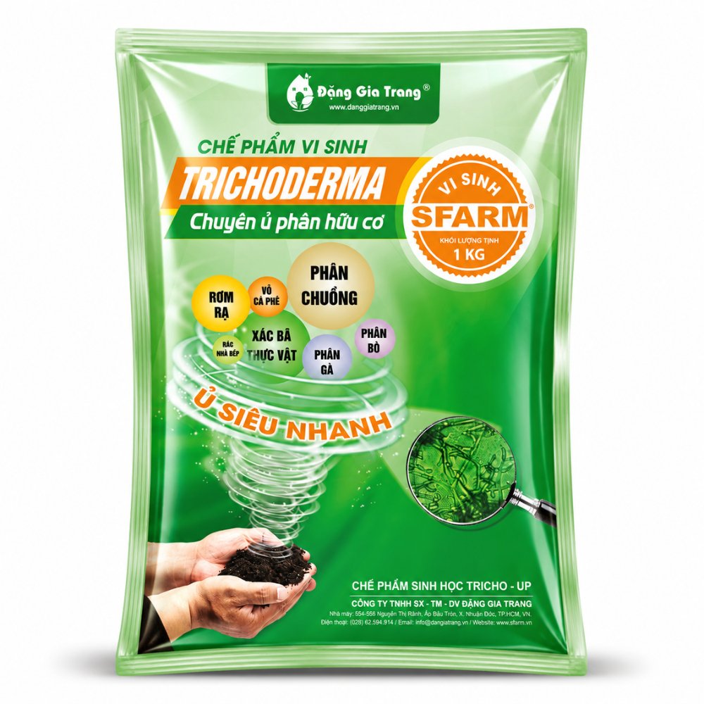 Chế Phẩm Vi Sinh TRICHODERMA SFARM