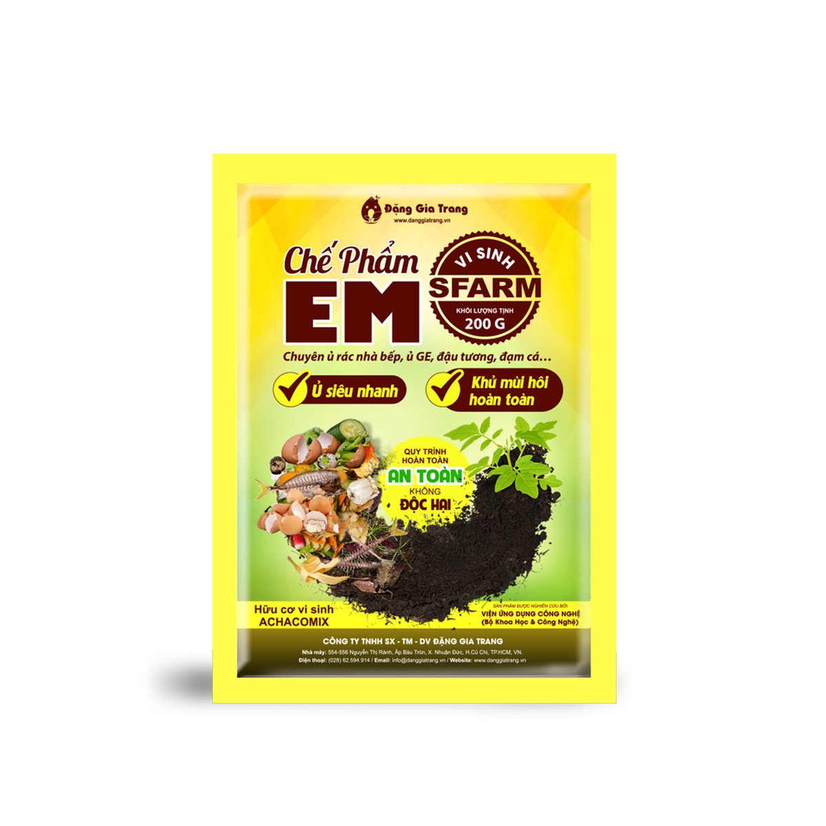 Combo Ủ Rác Nhà Bếp SFARM 2