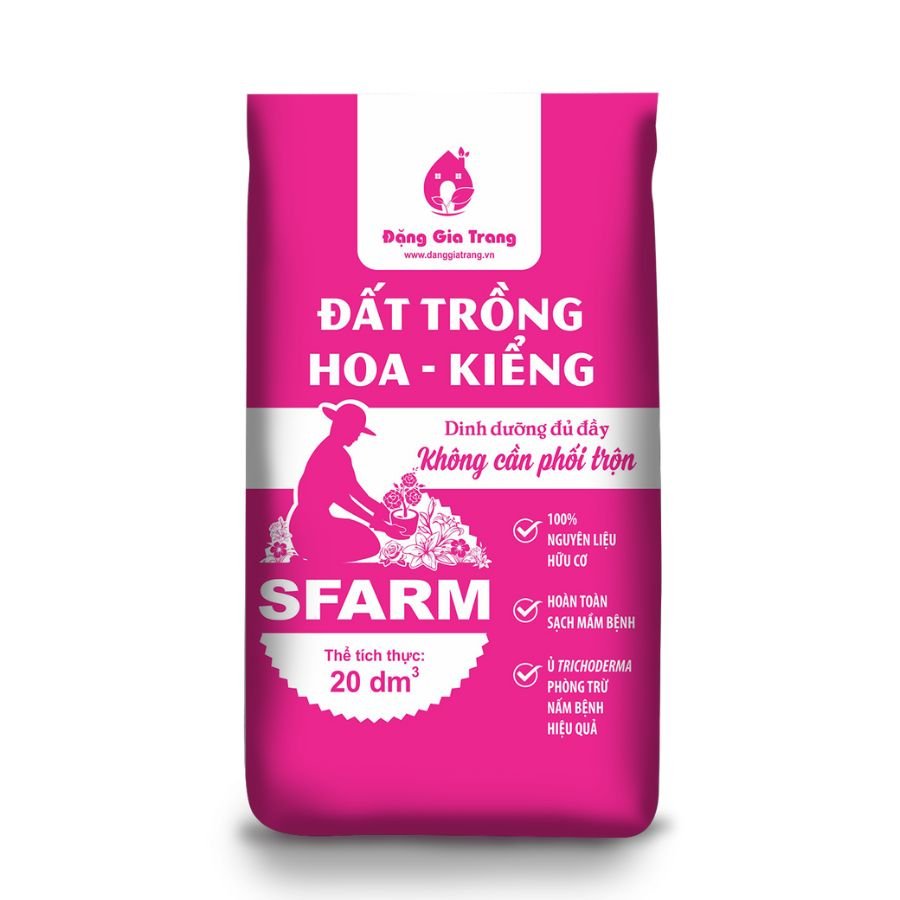 Đất trồng hoa kiểng SFARM