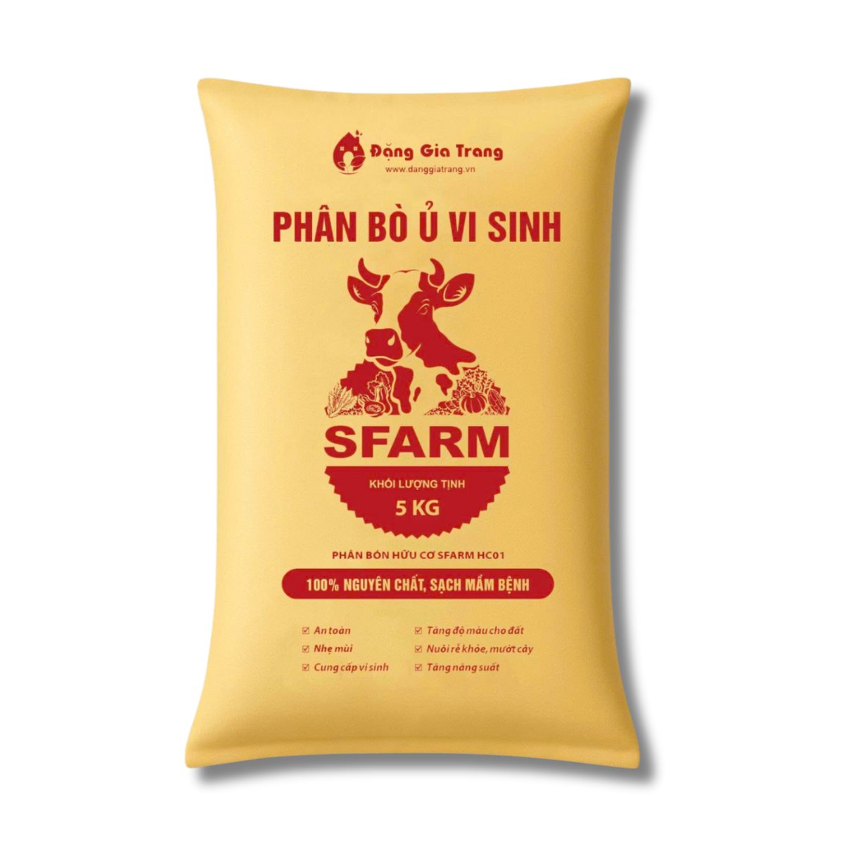 Phân bò hữu cơ vi sinh SFARM
