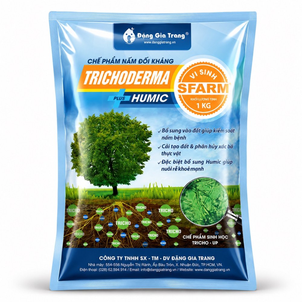 Nấm Đối Kháng Trichoderma Plus Humic SFARM