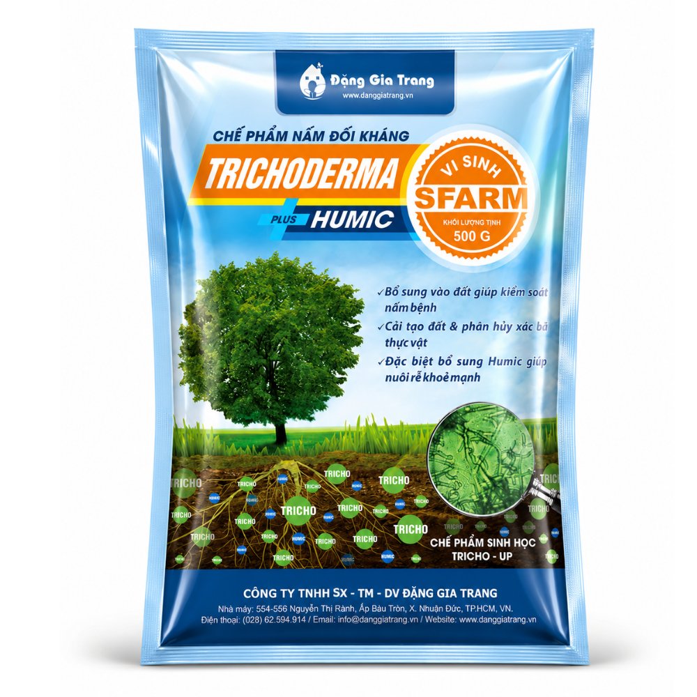 Nấm Đối Kháng Trichoderma Plus Humic SFARM 2