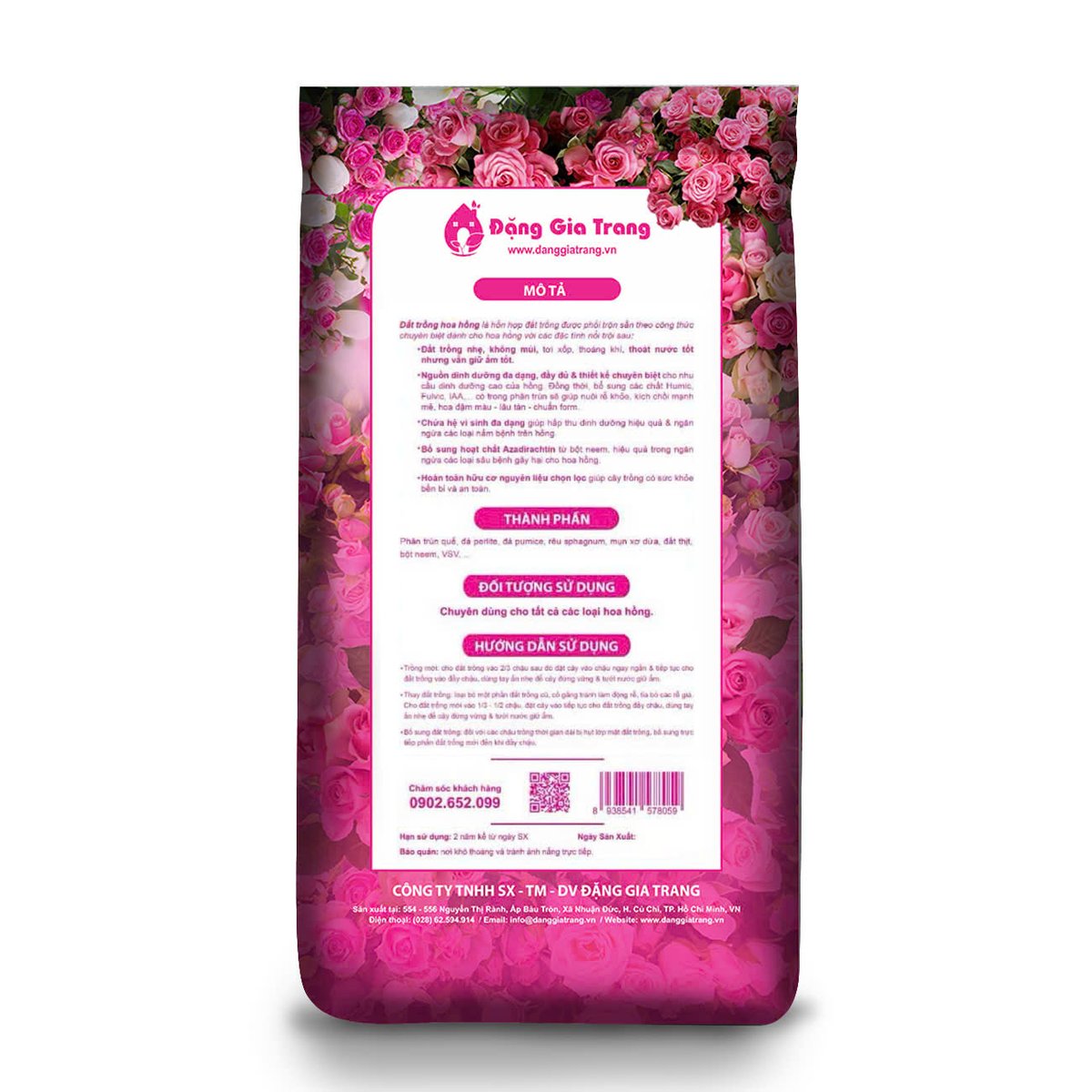Đất Trồng Hoa Hồng Sfarm 2