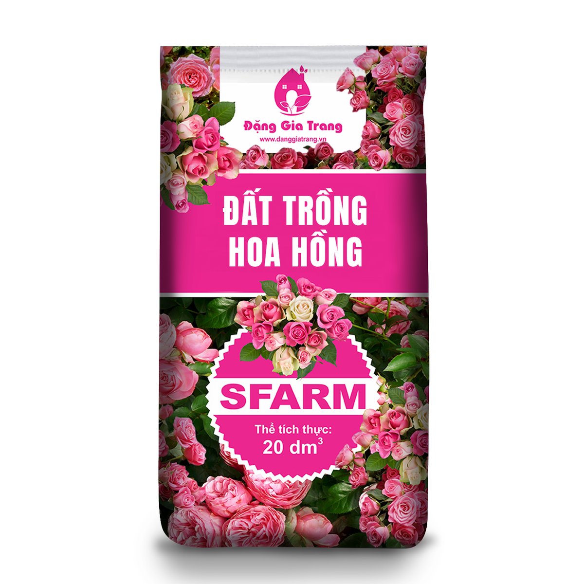 Đất Trồng Hoa Hồng Sfarm