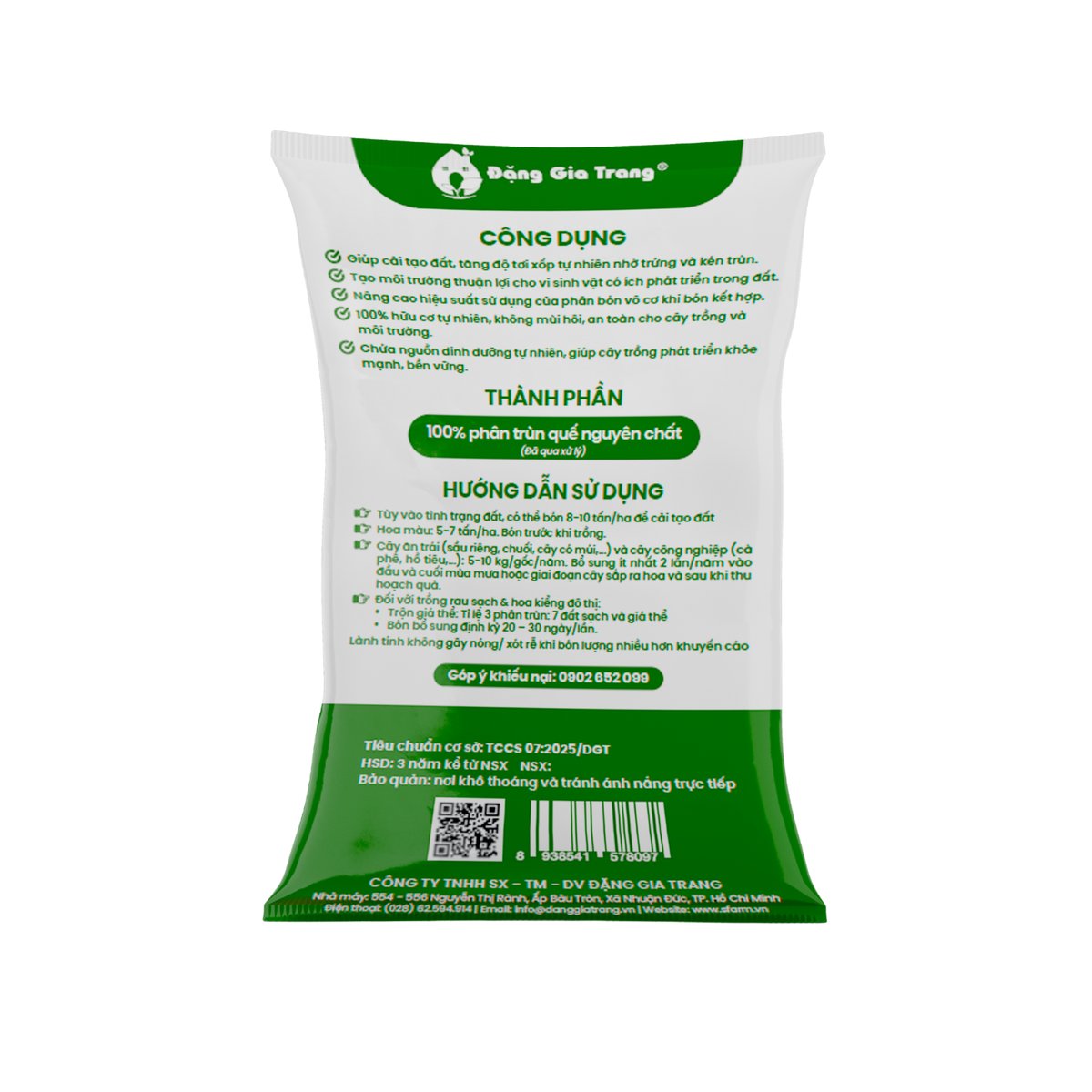 Phân Trùn Quế Cao Cấp Sfarm Pb01 2