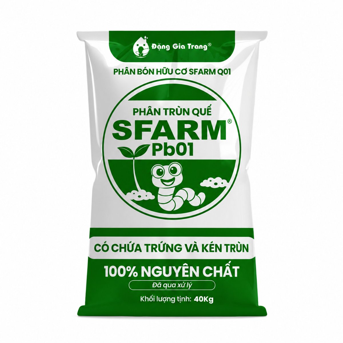 Phân Trùn Quế Cao Cấp Sfarm Pb01