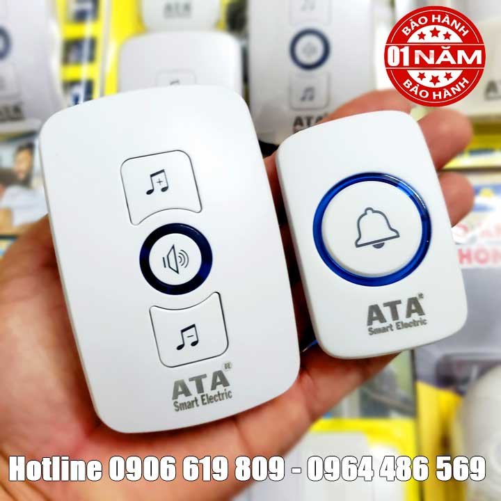Bộ chuông gọi món, gọi thức ăn, gọi đầu bếp, gọi nhân viên ATA AT-916
