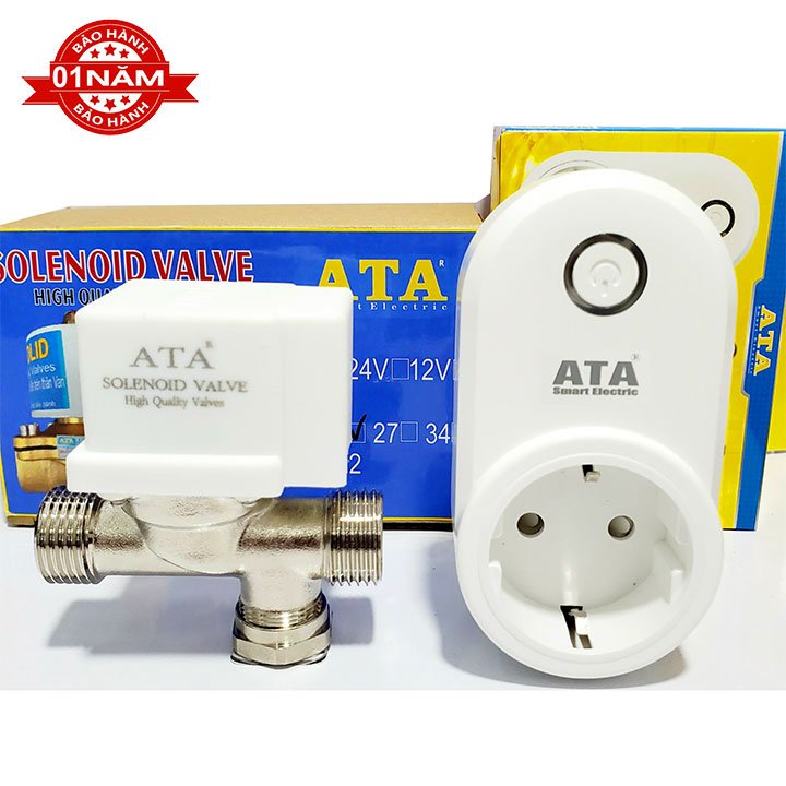 Máy tưới cây wifi từ xa hẹn giờ qua điện thoại ATA TĐW-04 (Bền bỉ – Báo hành 1 năm)
