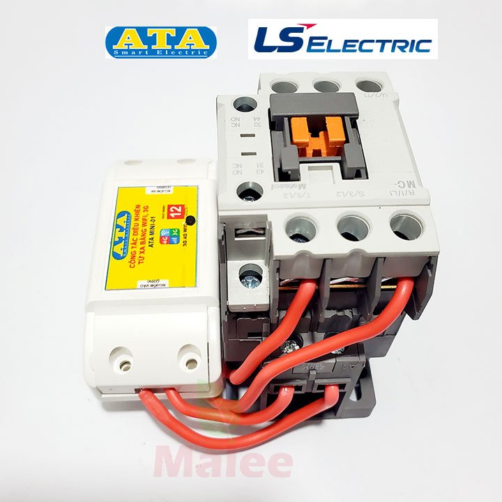Bộ điều khiển máy bơm từ xa qua điện thoại wifi công suất lớn ATA (LS hàn quốc – Bảo hành 1 năm)