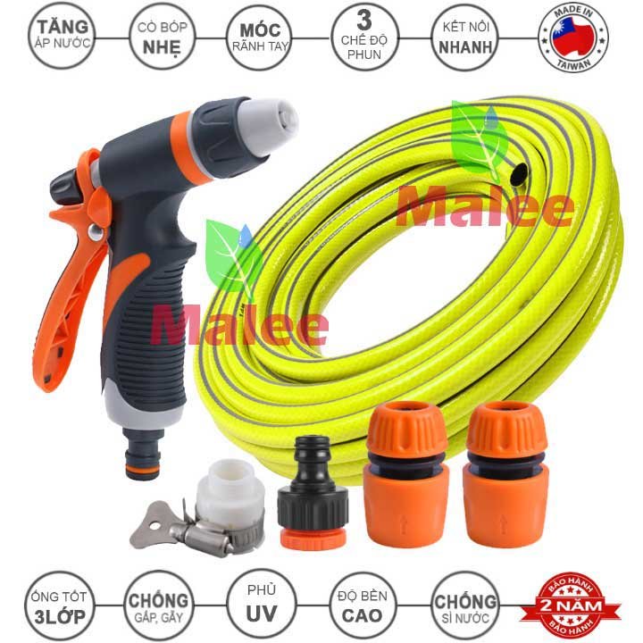 Bộ combo vòi xịt tưới cây cầm tay 3 chế độ phun ChenFu GH-03 KIT
