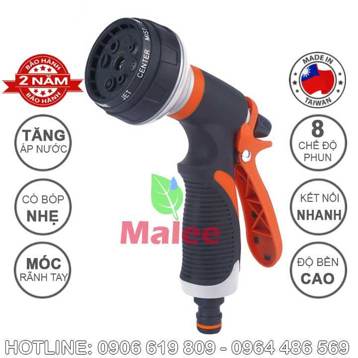 Vòi xịt tưới cây cầm tay 8 chế độ ChenFu GH-08
