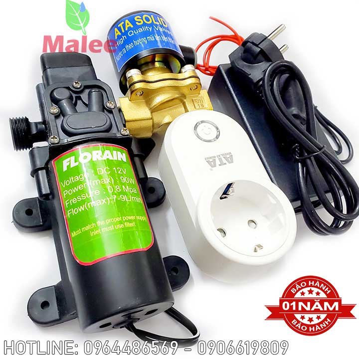Bộ điều khiển từ xa van điện từ máy bơm qua điện thoại ATA TĐW-02P90 (Bền bỉ – Bảo hành 1 năm)