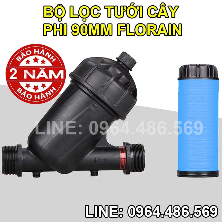 Lọc tưới cây đường kính phi 49mm Florain