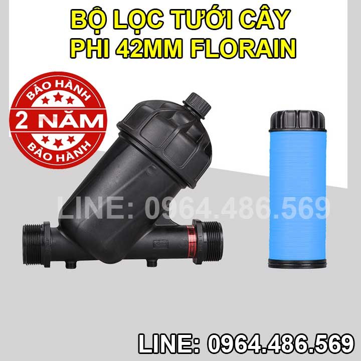 Bộ lọc đĩa cho hệ thống tưới cây phi 42mm Florain