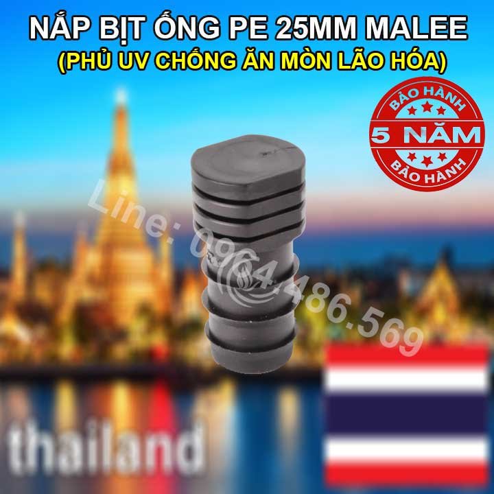 Bít cuối ống pe 25mm Malee