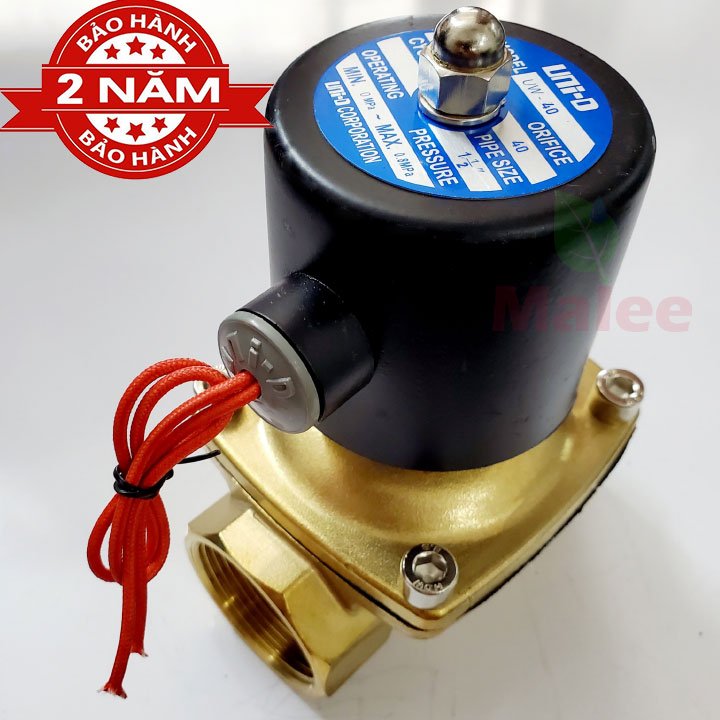 Van điện từ nước unid phi 49mm chính hãng loại xịn (bảo hành 2 năm)