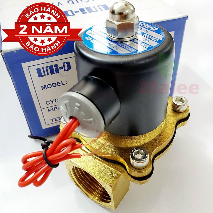 Van điện từ nước unid phi 34mm chính hãng loại xịn (bảo hành 2 năm)