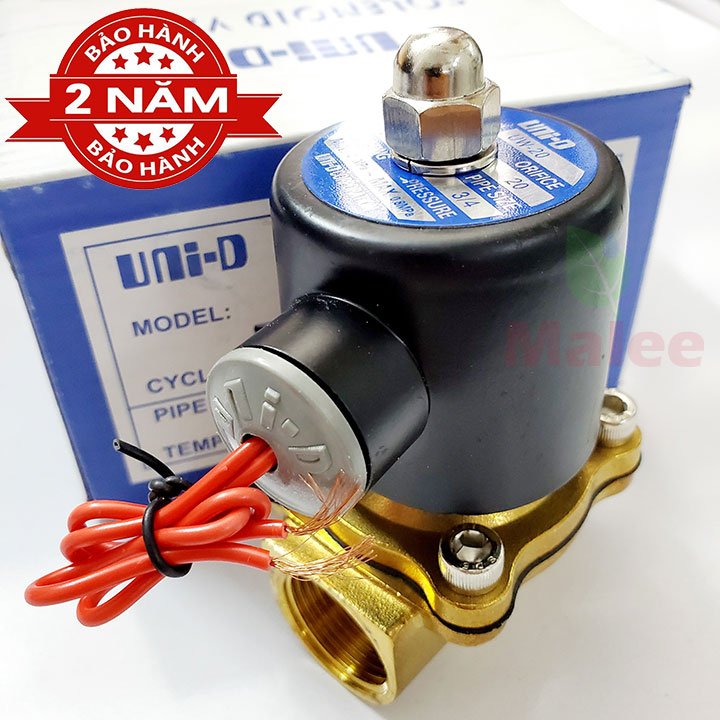 Van điện từ nước unid phi 27mm chính hãng loại xịn (bảo hành 2 năm)