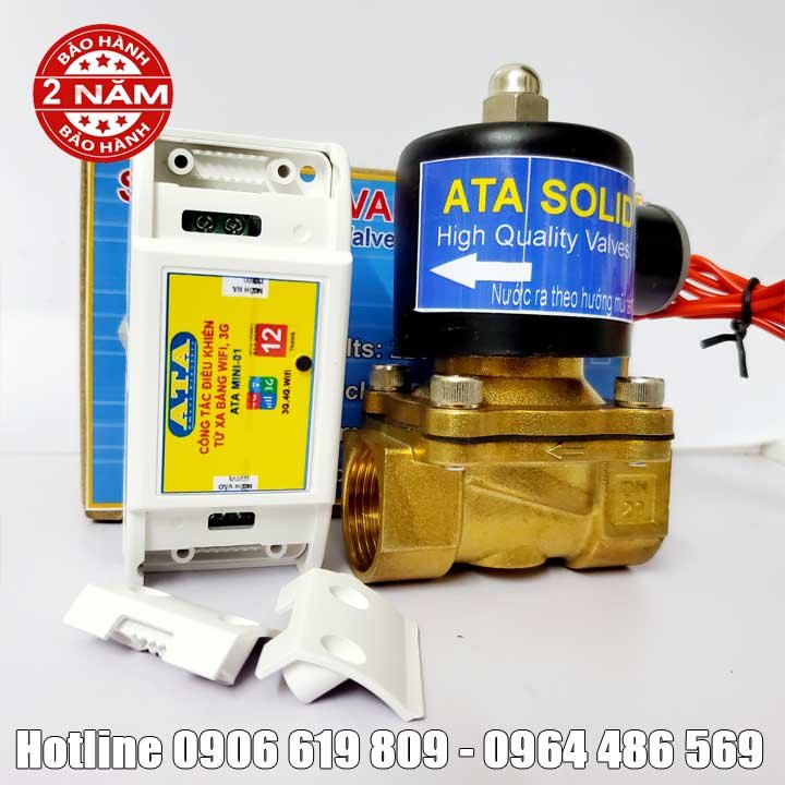 Bộ tưới cây wifi điều khiển từ xa tự động chính hãng ATA TĐW-03 (Bền bỉ – Bảo hành 2 năm)