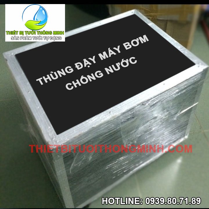 Thùng đậy máy bơm chống nước mưa lắp ngoài trời (SẢN PHẨM KHÔNG BÁN LẺ, HÀNG CÔNG TY ĐI LẮP HỆ THỐNG TƯỚI CHO KHÁCH)