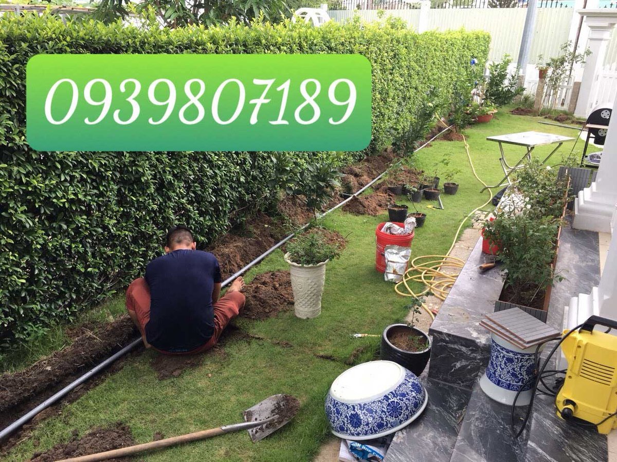 Lắp đặt máy bơm phun sương tưới lan ban công chung cư tự động