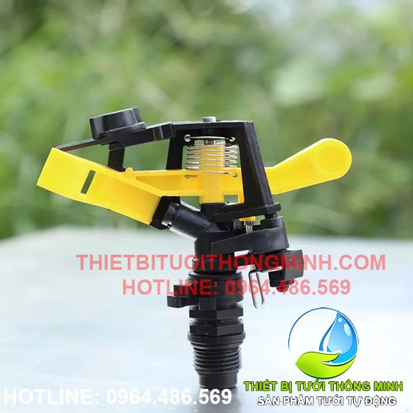 Béc phun nước cánh đập 2 tia (điều chỉnh được góc) (Bán kính 3-7mm)