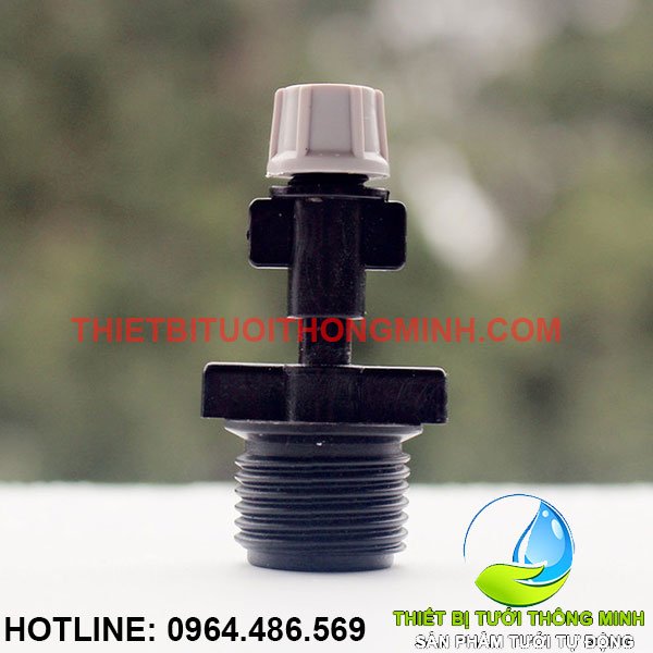 Bộ vòi phun sương 1 hướng gắn ống cứng ren ngoài 21 (nhập khẩu loại tốt)