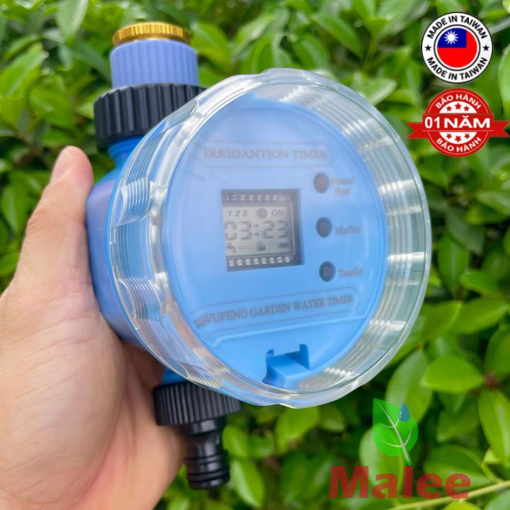 Van nước hẹn giờ tưới tự động dùng pin Wufeng Valve W-1711 (Taiwan bền bỉ – Bảo hành 1 năm)