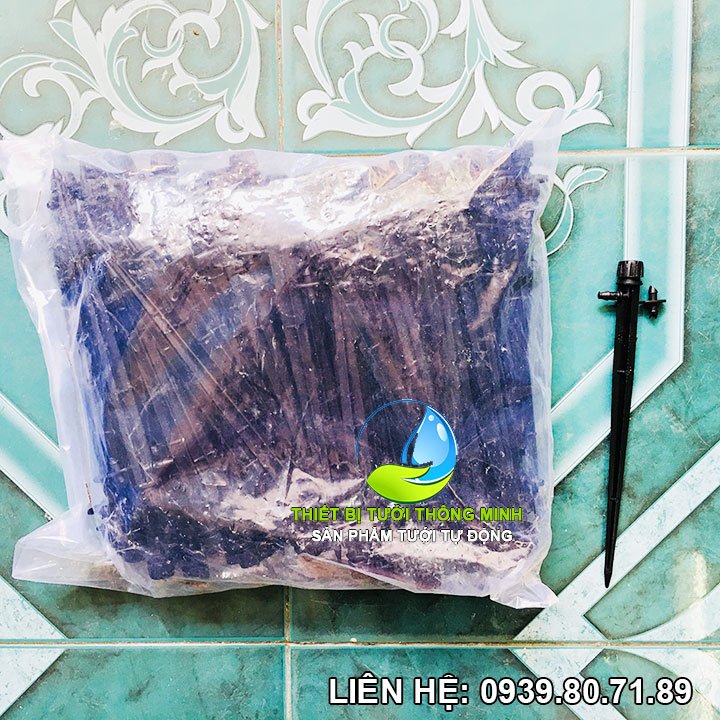 Đầu tưới gốc phun 8 tia cắm đất (loại thường việt nam, 110 cây/bịch/299K)