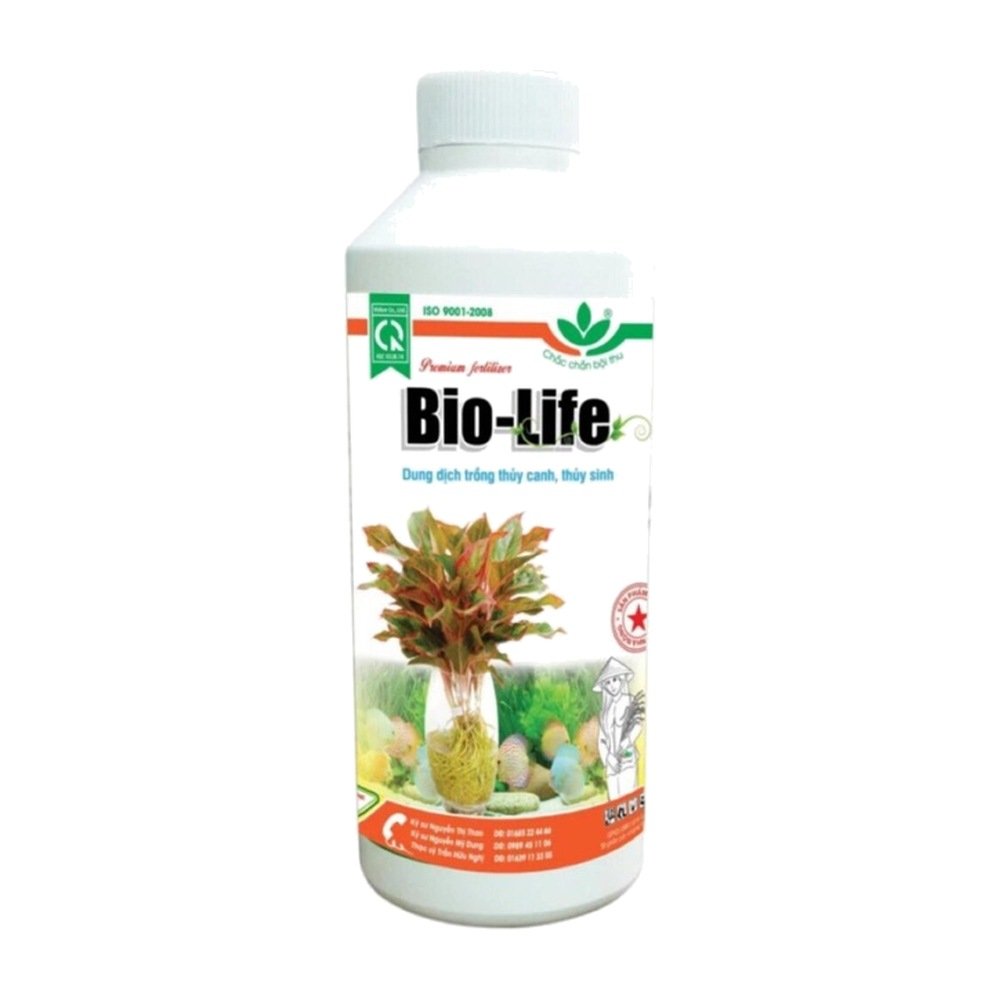 Dung Dịch Thủy Canh Trồng Rau Bio Life – Chai 1 lít