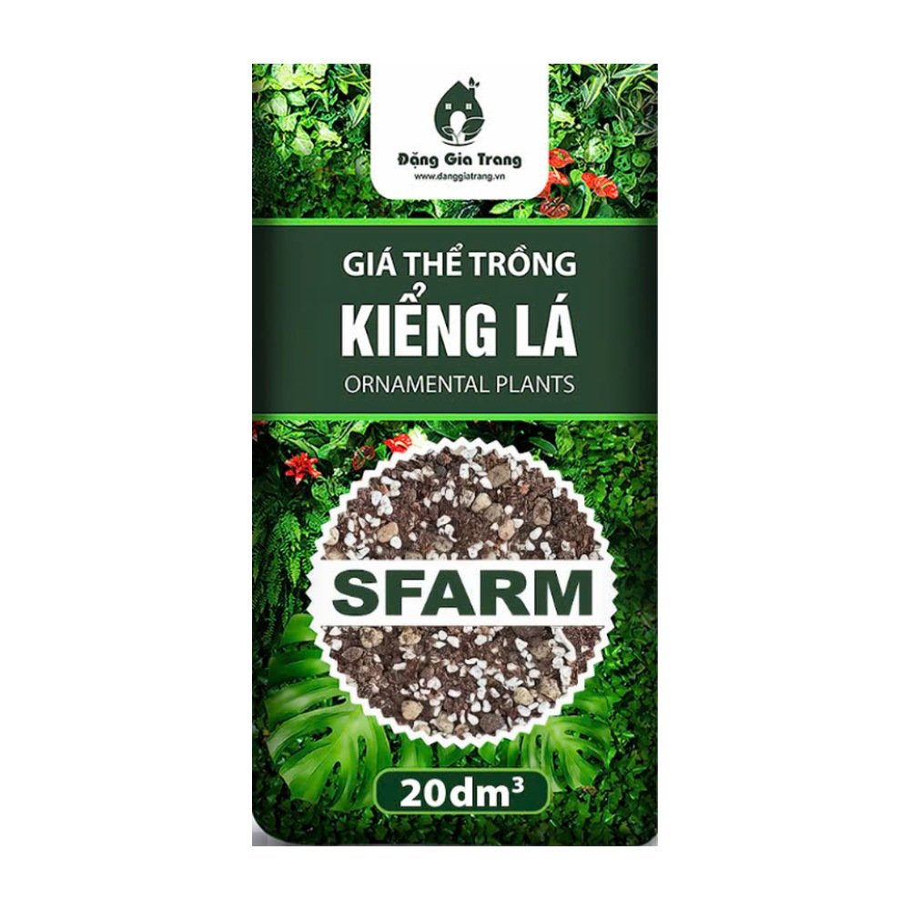 Giá thể trồng kiểng lá SFARM (20dm3)