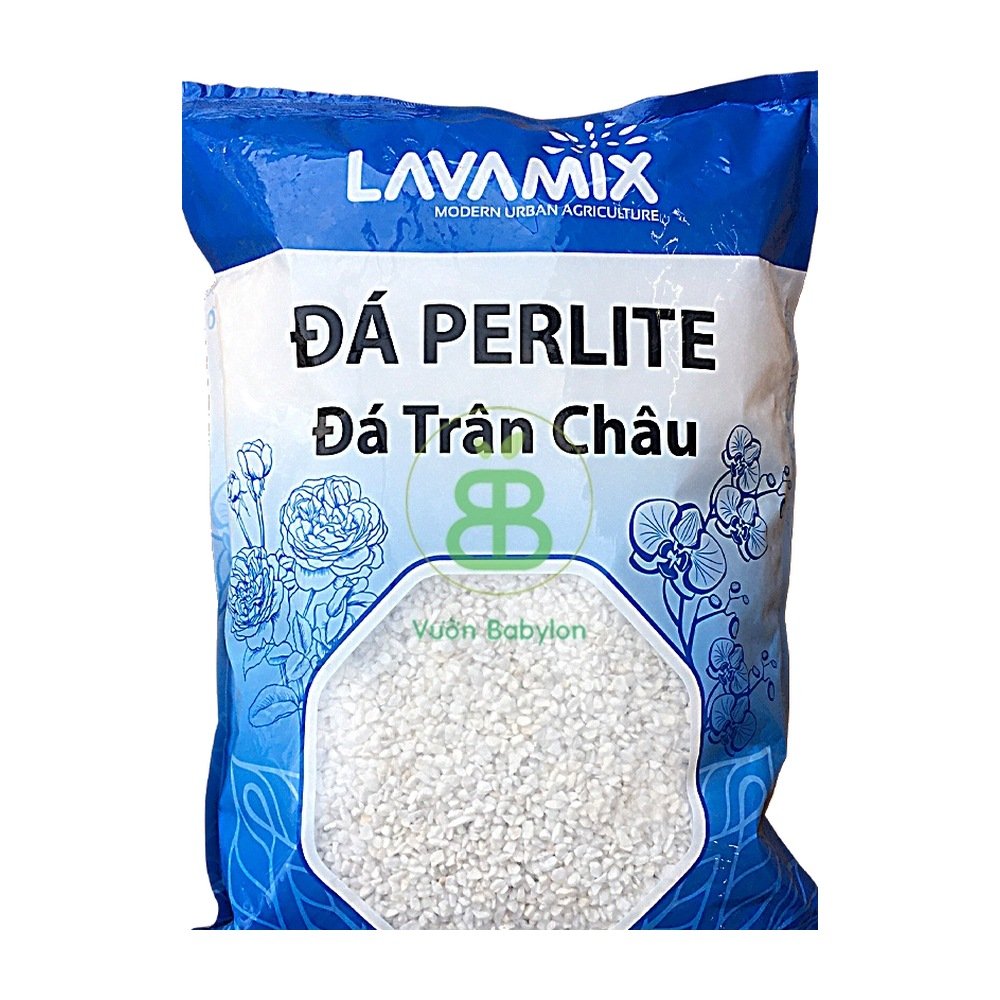 Đá perlite chiết lẻ Vườn Babylon – Túi 5dm3 (20 túi/b)