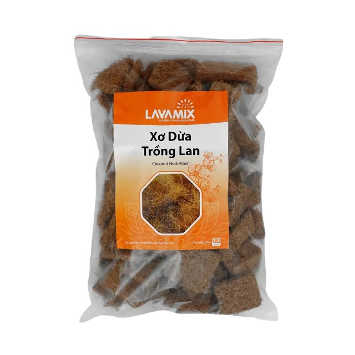 Xơ dừa trồng Lan Lavamix 3.5dm3 600gram (30 gói/bao)