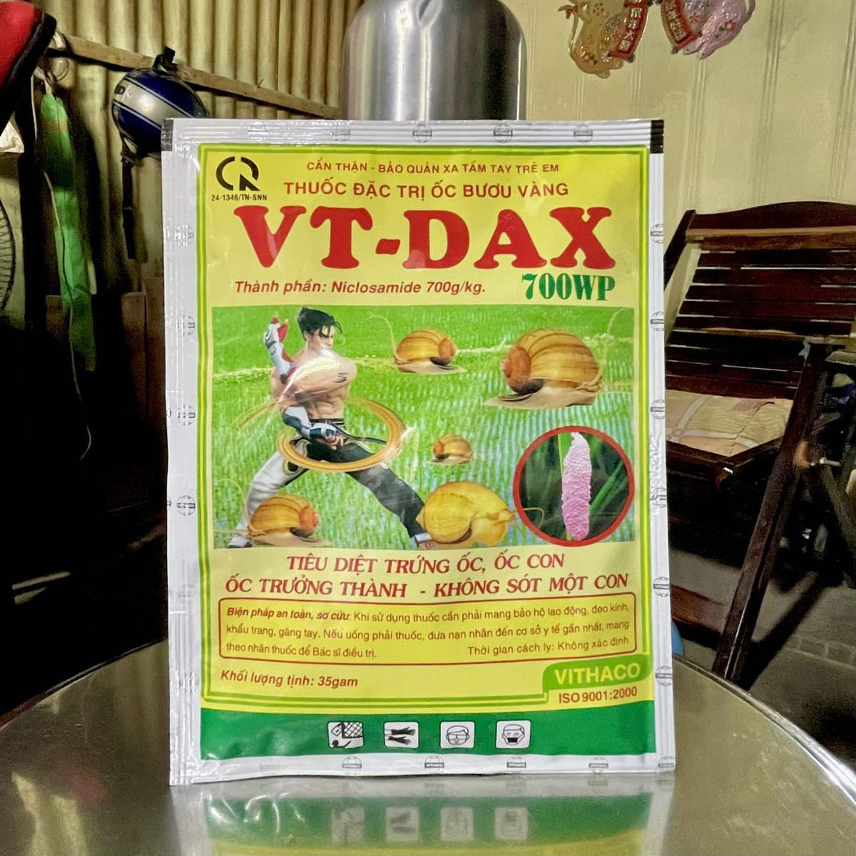 Thuốc diệt ốc VT-DAX 700WP (gói 35g) 3