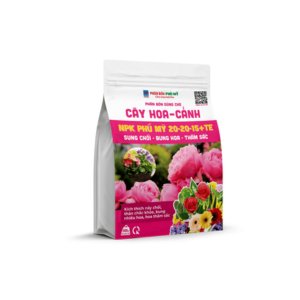 Phân NPK Phú Mỹ 20-20-15+TE Rau ăn củ quả – Gói 500 gr