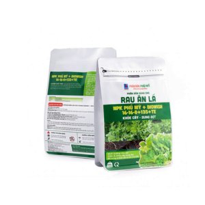Phân NPK Phú Mỹ 16-16-8+13S+TE dùng cho rau ăn lá – Túi 500gram 2