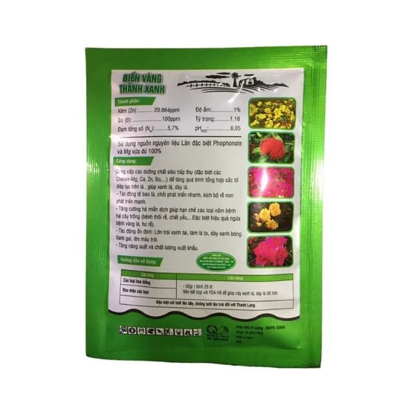 Phân bón lá FDA Diệp Lục Tố – gói 50gr 2