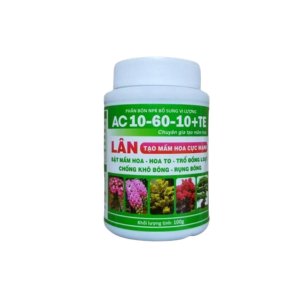 Phân bón lá AC 10-60-10 + TE chuyên gia tạo mầm hoa