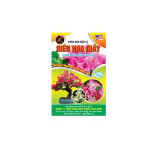 Phân bón hữu cơ Siêu hoa giấy Hải An Khang (700gr) giúp tậu tán, cứng cây, ra nhiều hoa