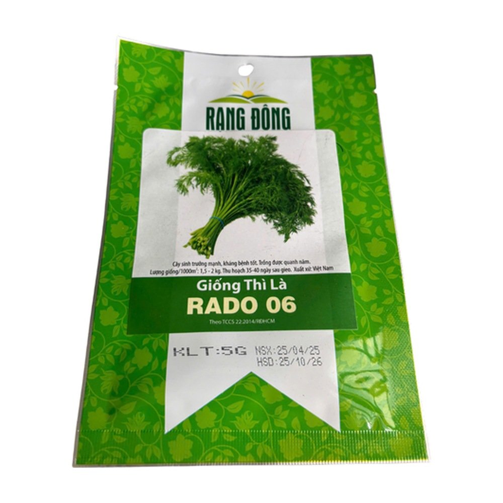 Hạt giống Thì là RADO 06 – Gói 5 gram