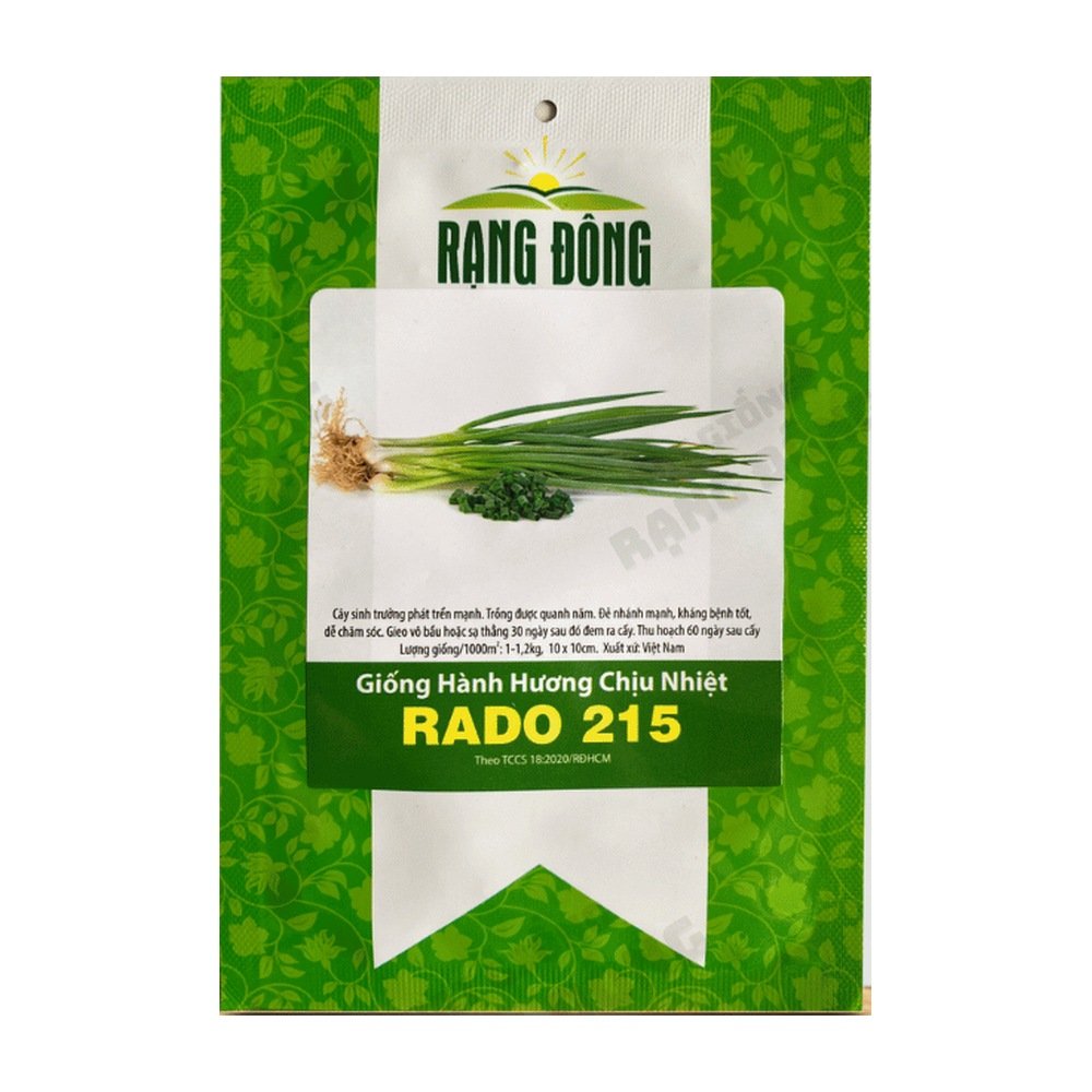 Hạt giống Hành hương chịu nhiệt RADO 215 – Gói 2 gram