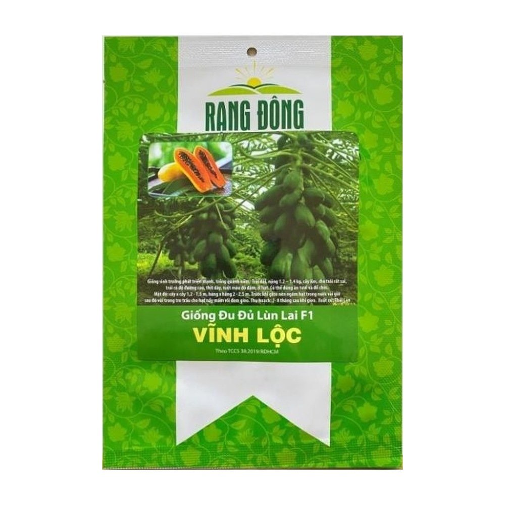 Hạt giống Đu đủ lùn lai F1 Vĩnh Lộc Rạng Đông