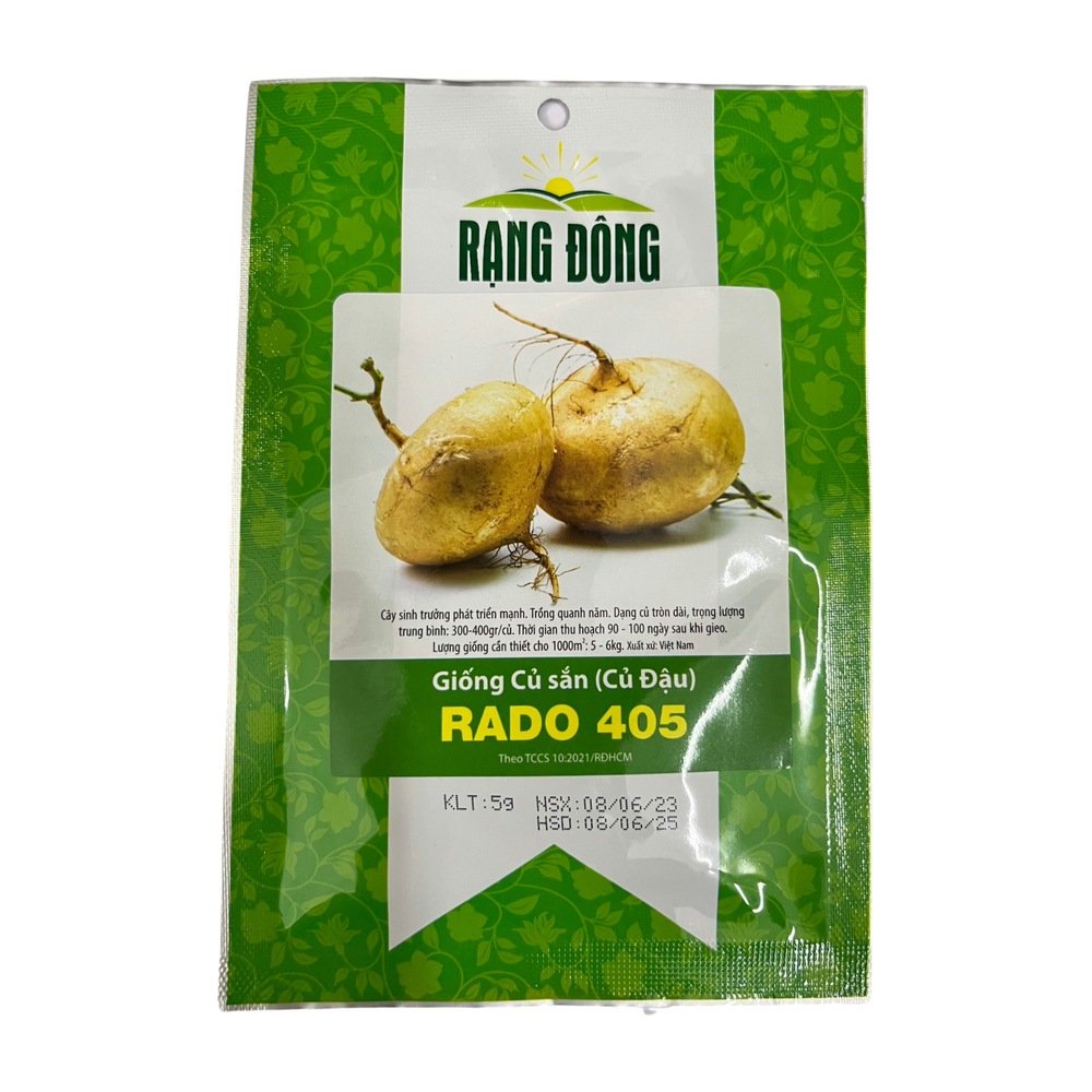 Hạt giống củ sắn (củ đậu) Rado 05 – 5g